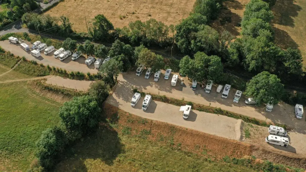 Aire de camping car Bozouls